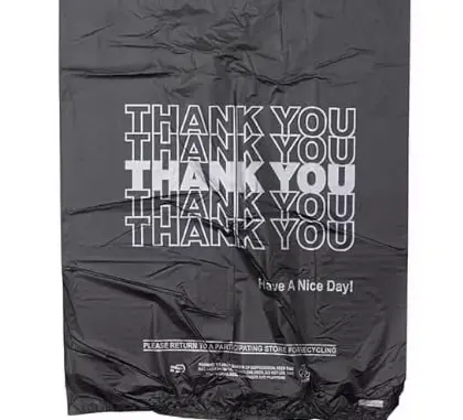 1/8 Shopping Bag Black 1000 CT