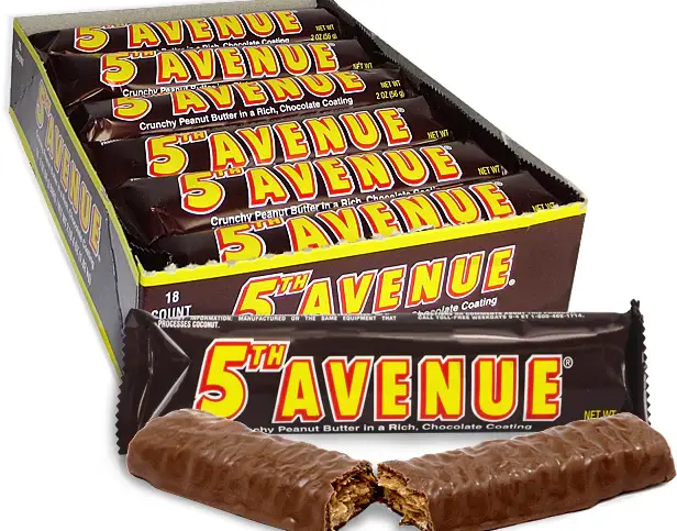 5th Avenue Crunchy PB Chocolate 18-2 Oz