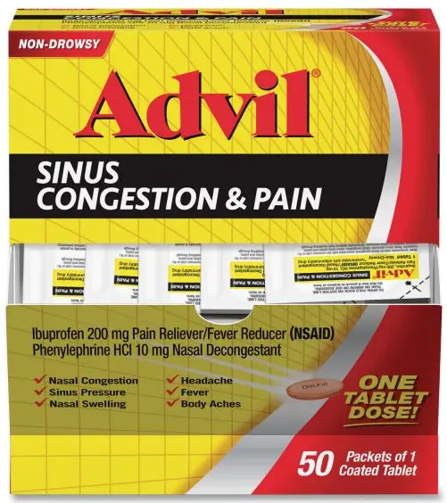 Advil Sinus Congestion & Pain loose