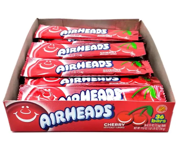 Airheads Cherry 36-0.55oz