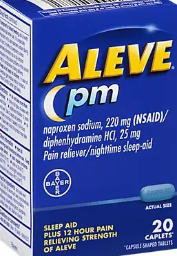 Aleve Pm Caplets 20ct