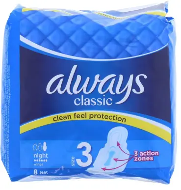 Always Classic Night Size 3