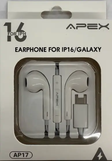 Apex AP17 Type-C Headphone For IPH/Galaxy