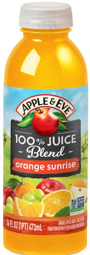 Apple & Eve Orange Sunrise 16oz 12/1