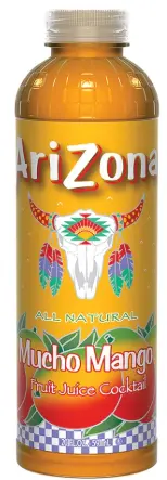 Arizona 20 Oz Bottle - Mucho Mango