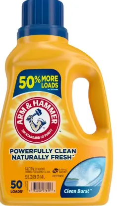 Arm&Hammer Detergent 50 Oz Clean Burst