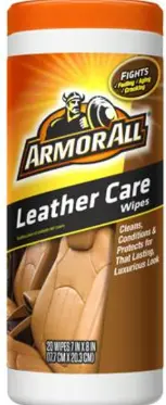 Armorall -Leather Wipes 20 CT