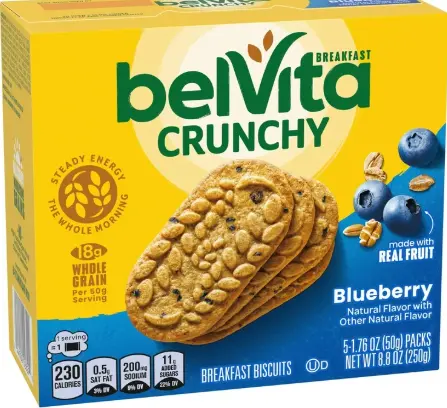 Belvita Crunchy Blueberry 8ct 1.76ct