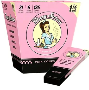 Blazy Susan Pink Cones King Size 3pk