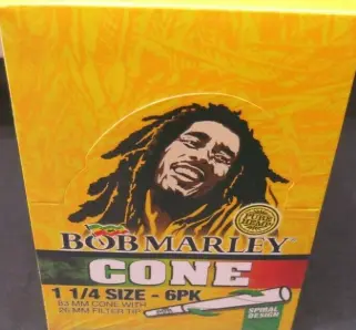 Bob Marley Cone 1 1/4 6pk