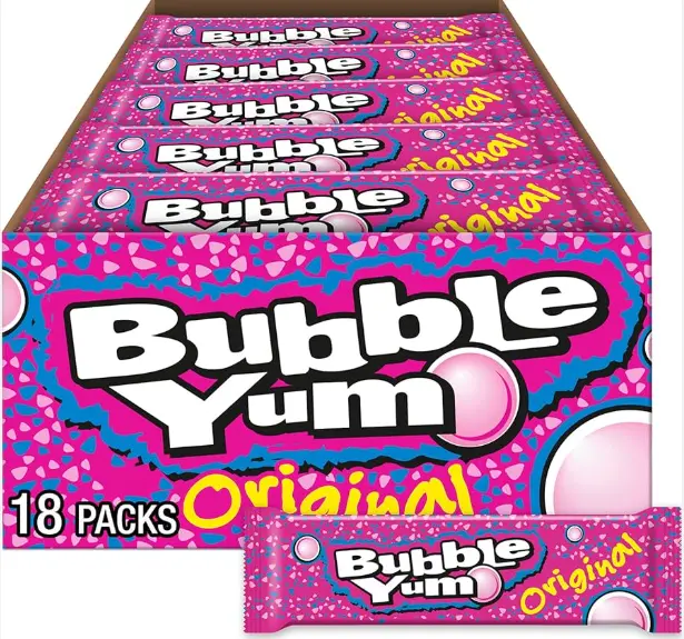 Bubble Yum Original 18-5 Piece