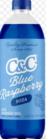 C&C Blue Raspberry - 24 Oz Bottle