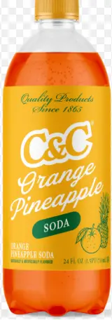 C&C Orange Pineapple - 24 Oz