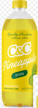 C&C Pineapple - 24 Oz