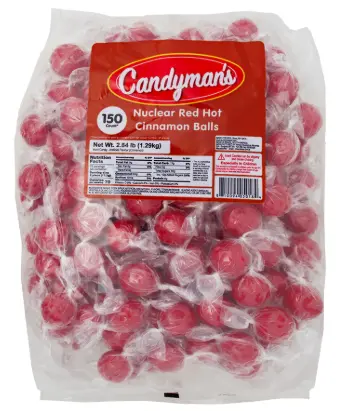 Candyman Red Hot Cinnamon Bag 150 CT