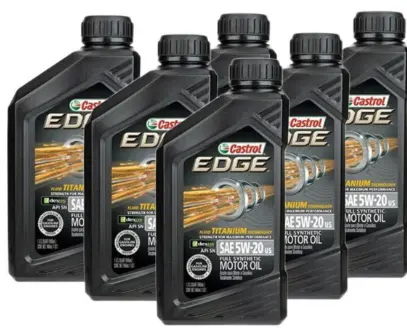 Castrol - Edge 5W20 Oil 6 Qts