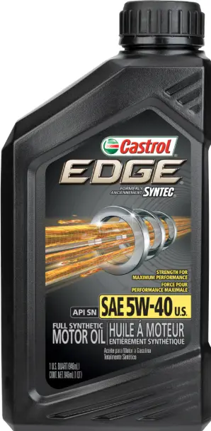 Castrol - Edge 5W40 Oil 6 Qts