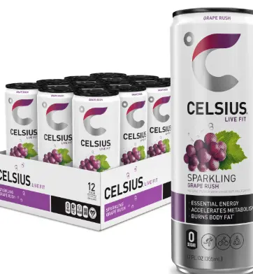 Celsius 12 oz - Sparkling Grape Rush
