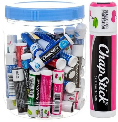 Chapsticks Assorted 24-0.15oz