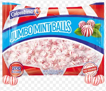 Colombina Jumbo Mint Balls 200-15.5oz