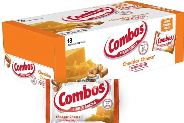 Combos Cheddar Cheese Pretzel 18-1.8oz