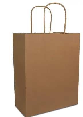 Crown Brown Kraft 8x4x10 Bag 200 CT
