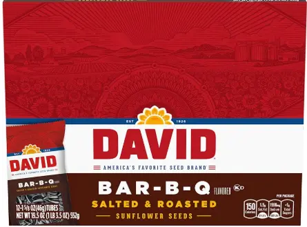 David Tube Bags BBQ 12-1.62 Oz