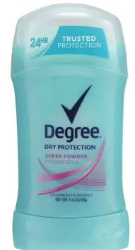 Degree Sheer Powder 1.7 Oz 6 Pack