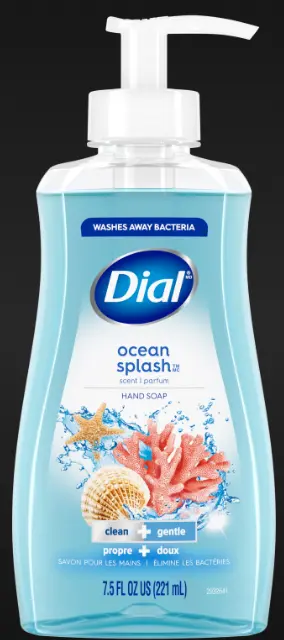 Dial Hand Wash Ocean Splash 7.5 Oz