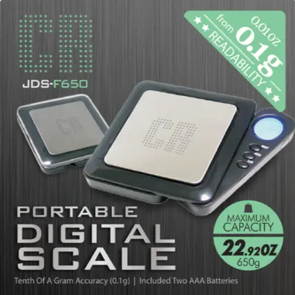 Digi Scale CR JDS-F650 BLk