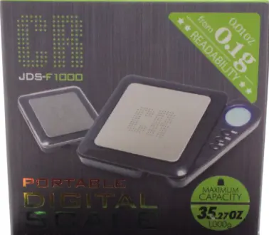 Digi Scale Cr-F1000 BLK