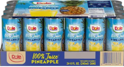 Dole Pineapple Juice 24-8.4oz