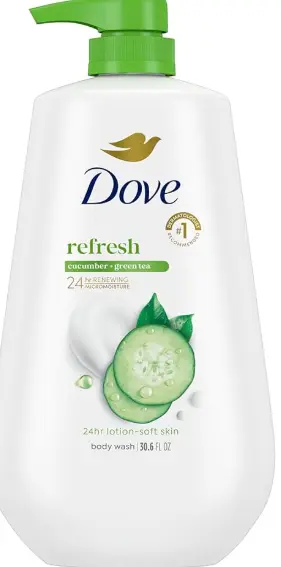 Dove BD Wash Cucumber & Green Tea 500ml 6-Pack