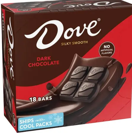 Dove Dark Chocolate Single 18-1.44oz