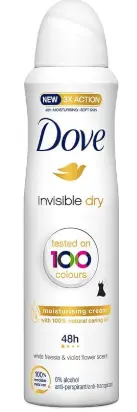 Dove Deo Invisible Dry 250ml