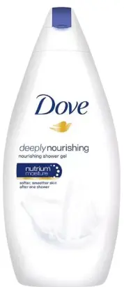 Dove Shower Gel Deeply Nourishing 500ml 6-Pack