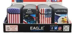 Eagle Torch Us Flag PT113US