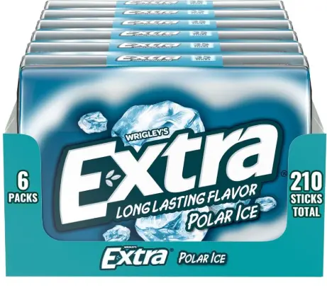 Extra Gum Mega Polar Ice 6-35 CT