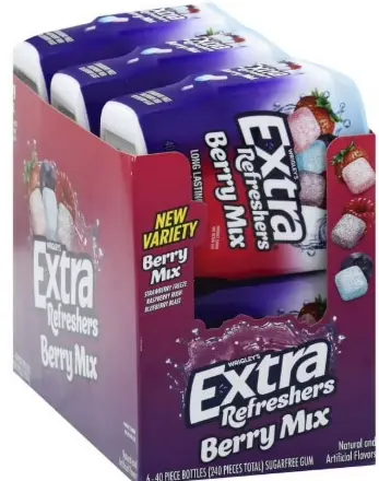 Extra Refreshers Berry Mix 6-40 CT