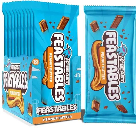 Feastables Peanut Butter 24-2.1 Oz