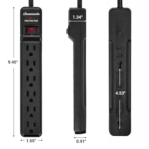 Feilong Surge Protector 6 Outlet