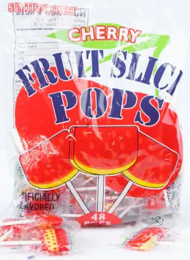 Fruit Slice Pops Cherry 48-27.1 Oz