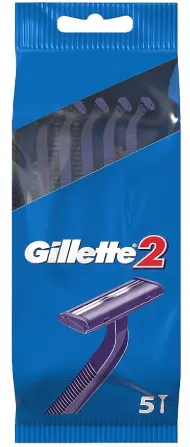 Gillette 2 Razor 5ct