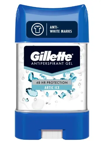 Gillette Deo Anti-White Artic Ice 70ml 6 - Pack