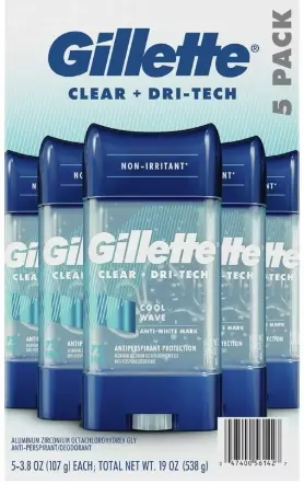 Gillette Deo Cool Wave 5pk-108g