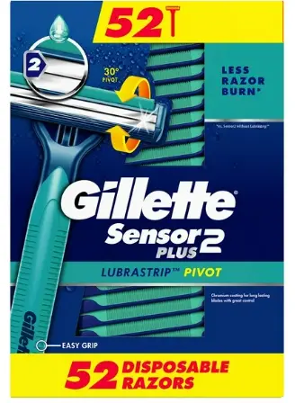 Gillette Sensor 2 Plus 52ct