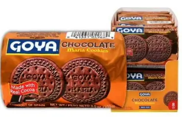 Goya Chocolate Maria Cookies 8-3.5 Oz