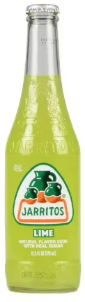 Jarritos Lime Glass Bottle