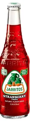 Jarritos Strawberry Glass Bottle
