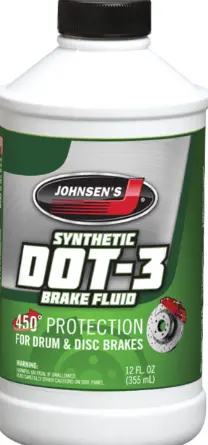 Johnsen Dot 3 Brake Fluid - 12 Oz